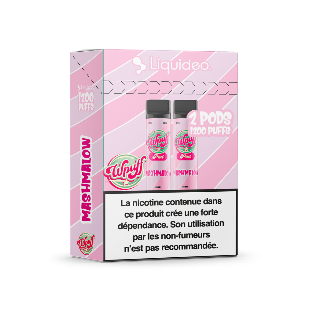 Wpuff 1800 - 2 pods Mashmalow x5
