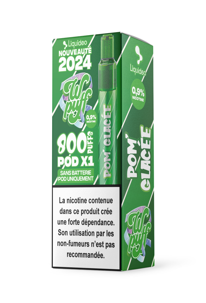 Wpuff Pod 2.0 - 1 pod Pomme Glacée x10