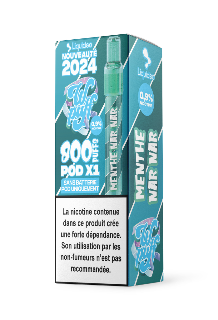 Wpuff Pod 2.0 - 1 pod Menthe Nar Nar x10