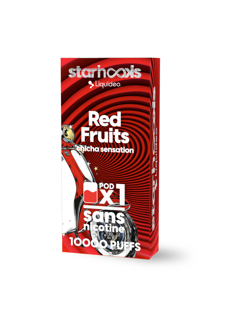 Starhooks Chicha - 1 pod Red Fruits xUnité