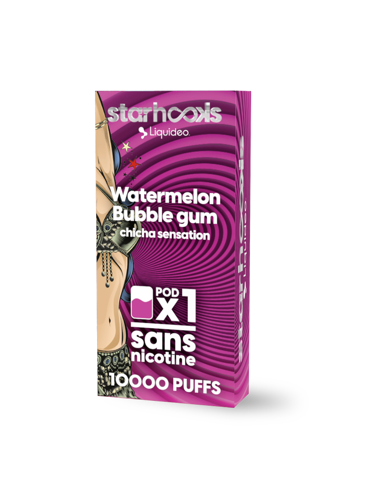 Starhooks Chicha - 1 pod Watermelon Bubble Gum xUnité