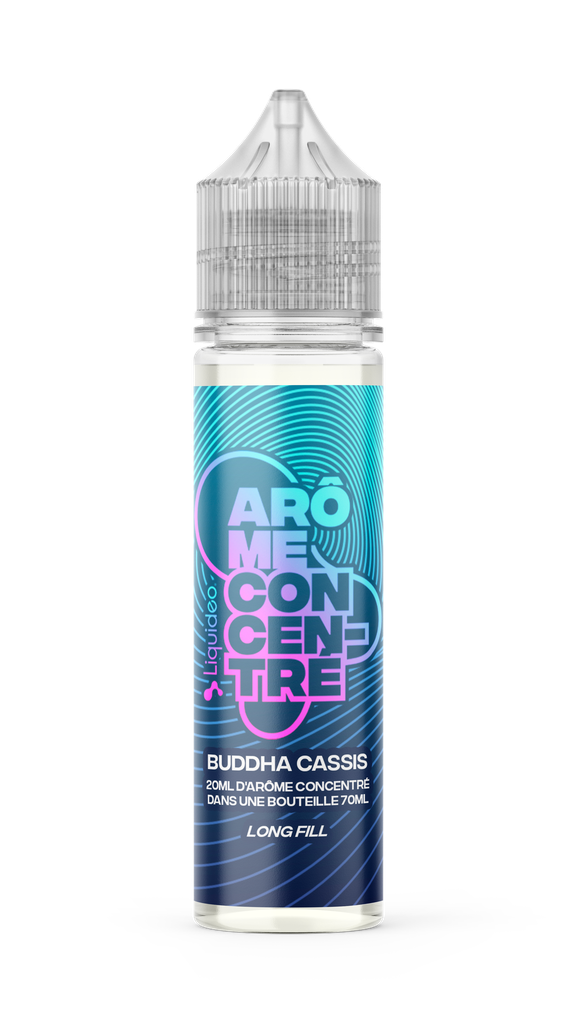 AROMES CONCENTRES LONGFILL - Buddha Cassis - 20ml / Bouteille 70ml x4