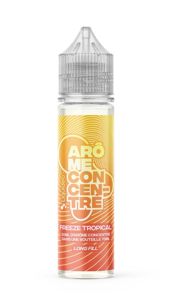 AROMES CONCENTRES LONGFILL - Freeze Tropical - 20ml / Bouteille 70ml x4
