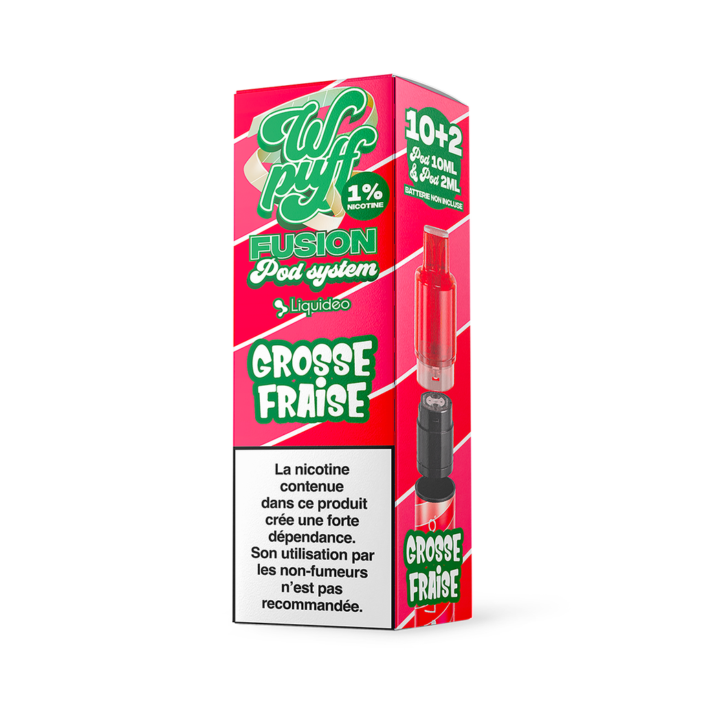 Fusion Pod System - 1 pod Grosse Fraise x10