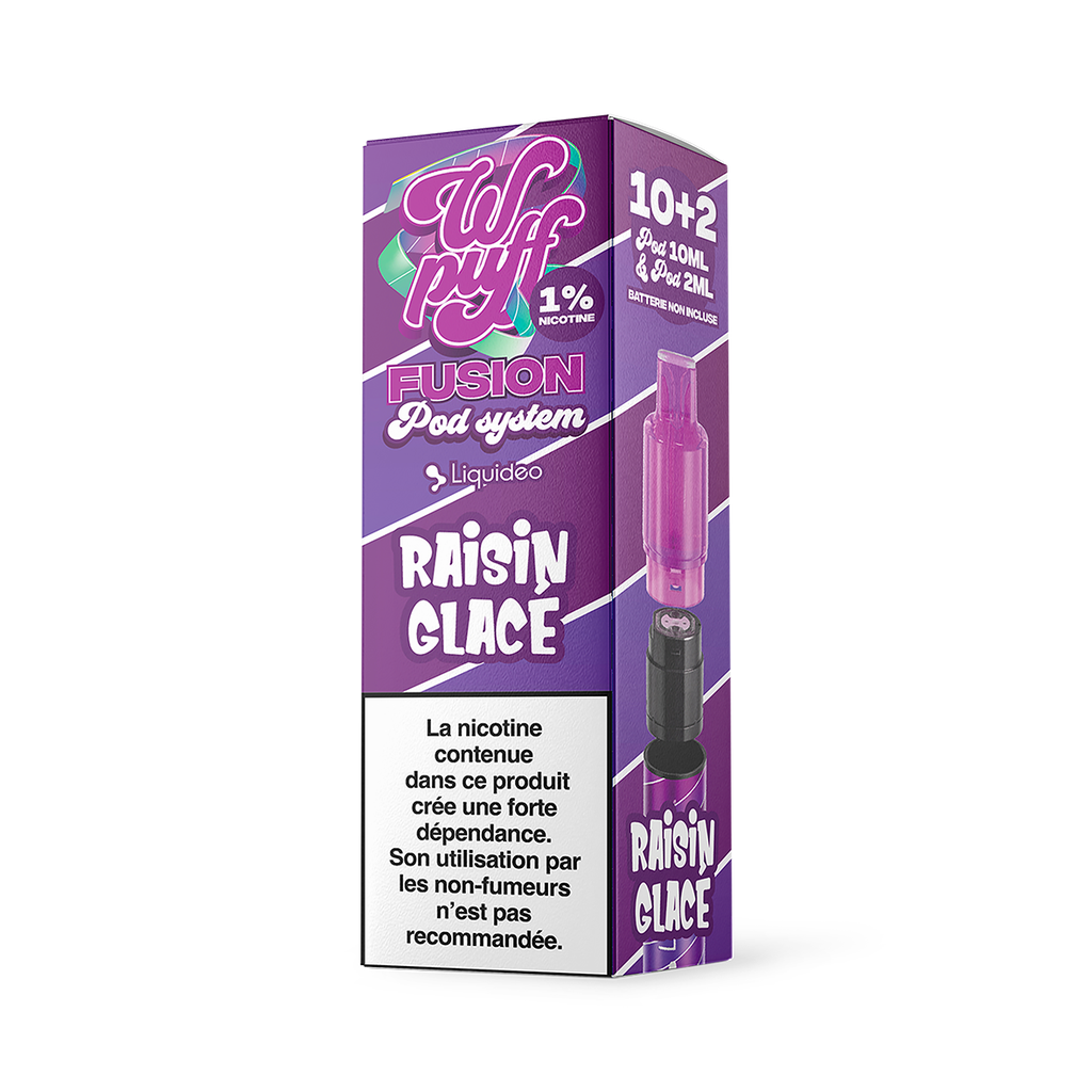 Fusion Pod System - 1 pod Raisin Glacé x10