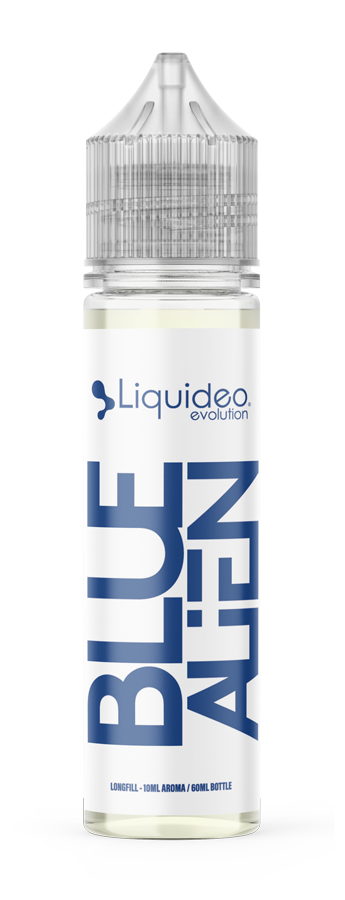 Export LONG FILL - Blue Alien 10ml / Bouteille 60ml (0mg) x4