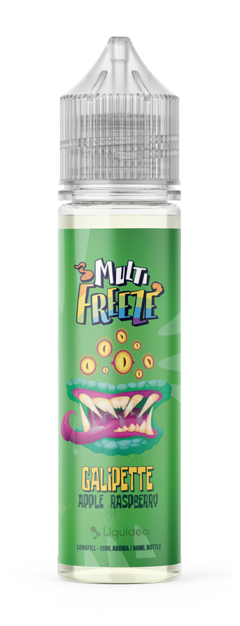 Export LONG FILL - Galipette Apple Raspberry 10ml / Bouteille 60ml (0mg) x4