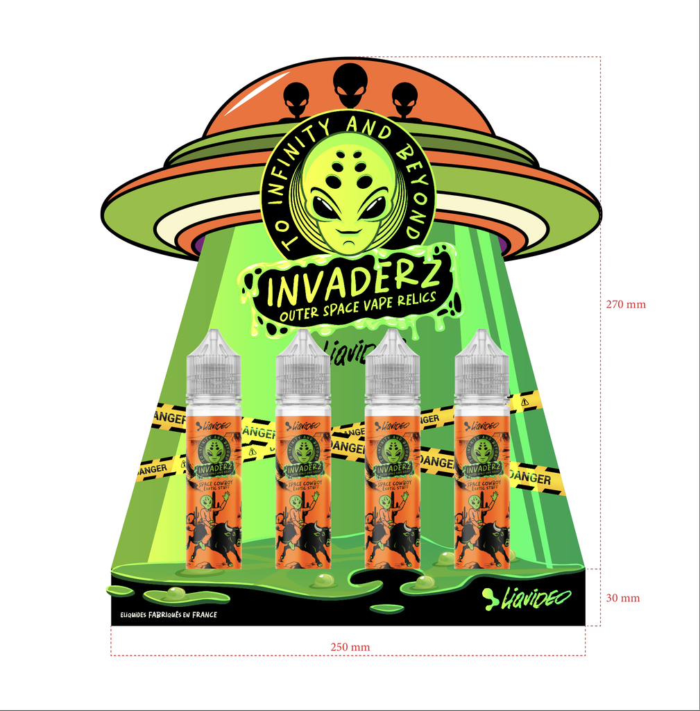 Présentoir Comptoir Spacerz 50ml