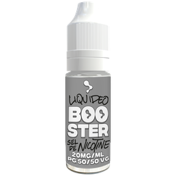 [NLF552010100FR] Liquideo - Booster Sels de nicotine 20mg/ml - 10ml x100