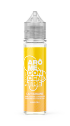 AROMES CONCENTRES LONGFILL - Lait Banane - 20ml / Bouteille 70ml x4