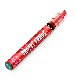 Wpuff Pod 2.0 800 - 1 batterie + 1 pod Grosse Fraise x10