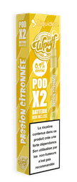 Wpuff Pod 2.0 - 2 pods Passion Citronnée x10