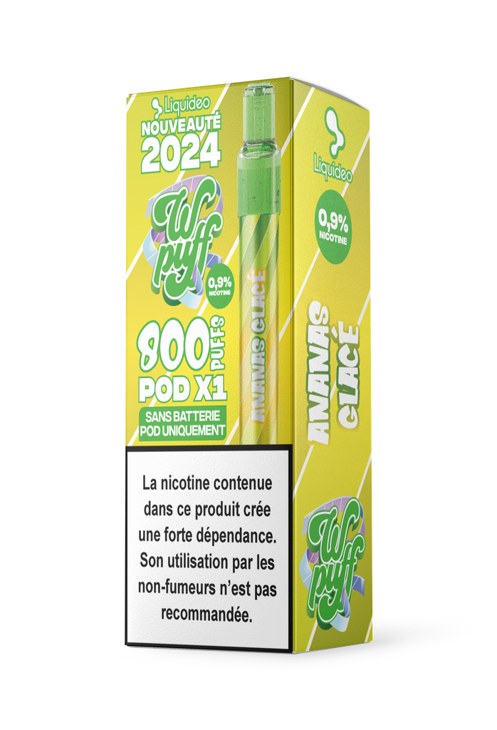 Wpuff Pod 2.0 - 1 pod Ananas Glacé x10