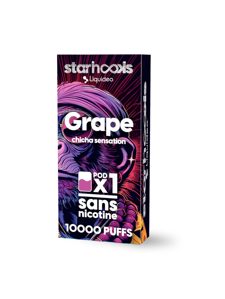 Starhooks Chicha - 1 pod Grape xUnité