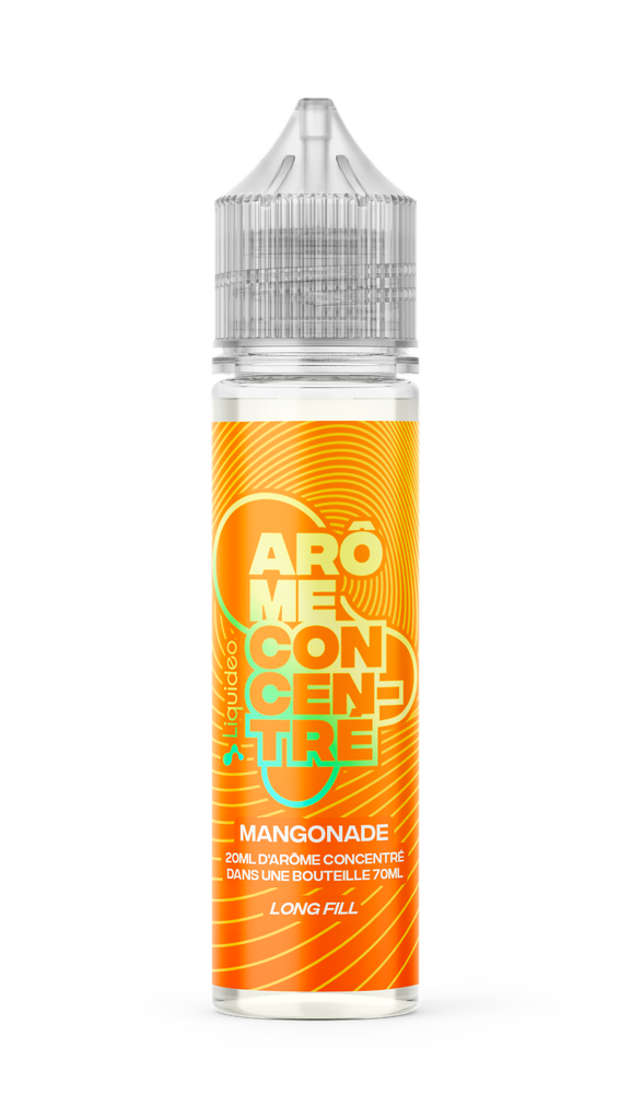 AROMES CONCENTRES LONGFILL - Mangonade - 20ml / Bouteille 70ml x4