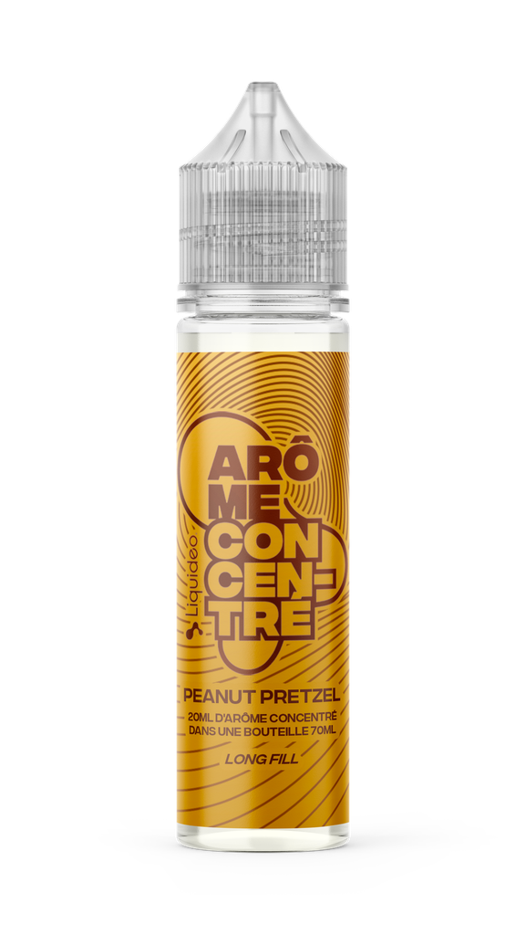 AROMES CONCENTRES LONGFILL - Peanut Pretzel - 20ml / Bouteille 70ml x4