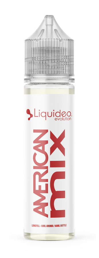 Export LONG FILL - American Mix 10ml / Bouteille 60ml (0mg) x4