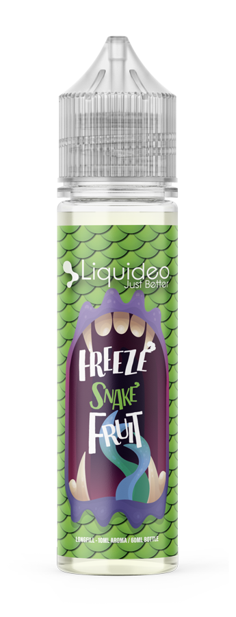 Export LONG FILL - Freeze Snake Fruit 10ml / Bouteille 60ml (0mg) x4