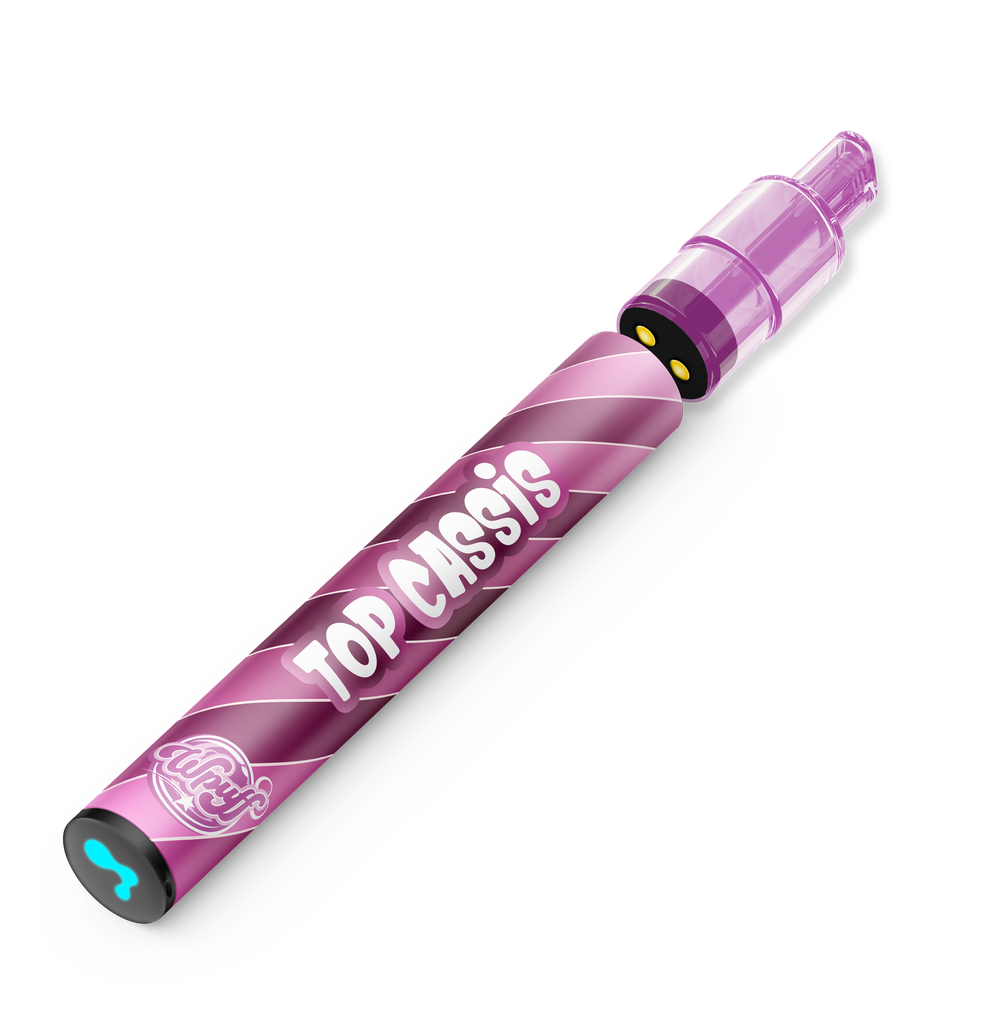 Wpuff Pod 2.0 800 - 1 batterie + 1 pod Top Cassis x10