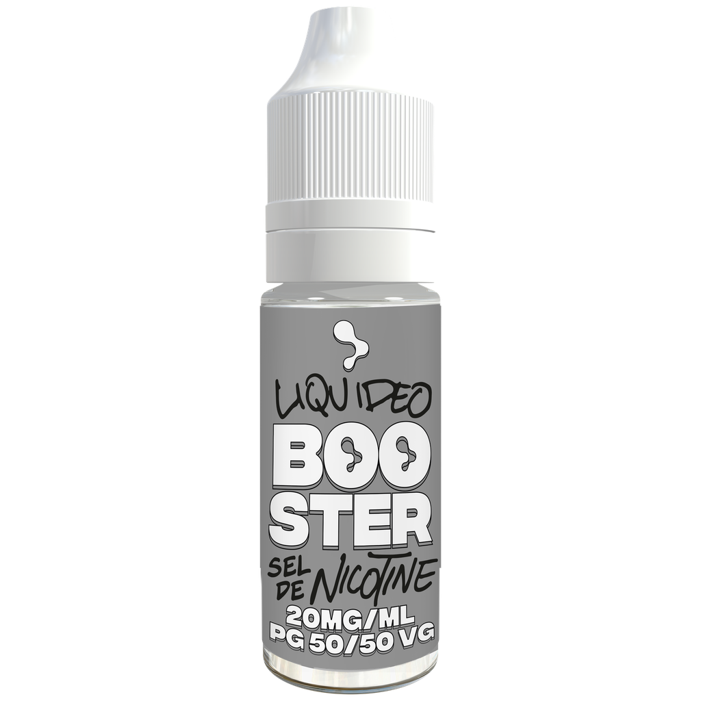 Liquideo - Booster Sels de nicotine 20mg/ml - 10ml x100