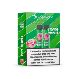 Wpuff 1800 - 2 pods Pomme Glacée x5