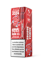 Wpuff Pod 2.0 - 1 pod Grosse Fraise x10
