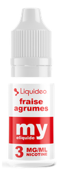 My eLiquide - Fraise Agrumes 10ml x6